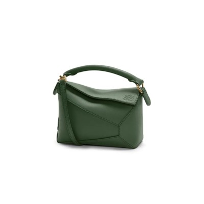 LOEWE MINI PUZZLE EDGE BAG IN CLASSIC CALFSKIN A510P88X26-4360 (18*12.5*8cm)